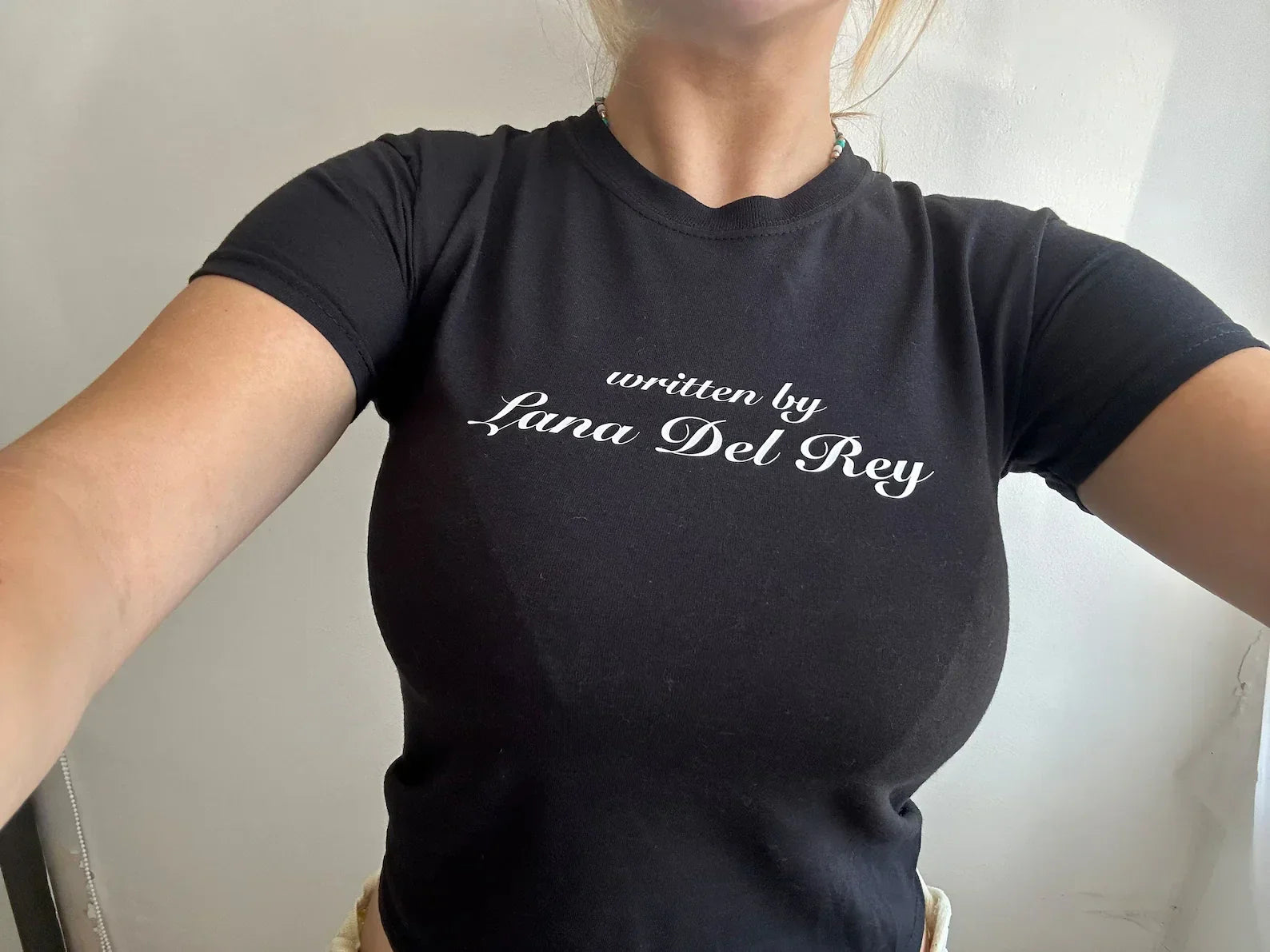 Lana Del Rey Baby Tee | Crop