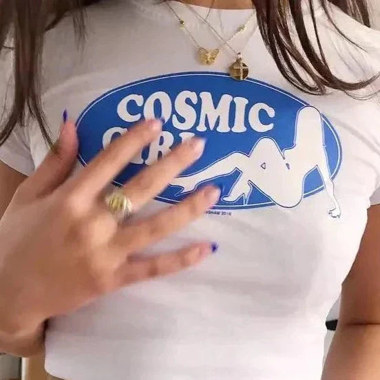 Cosmic Girl Baby Tee | Crop Top