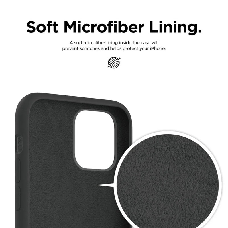 Hot Pink iPhone Silicone Case – Premium Soft Touch Cover | Zyra Drip™