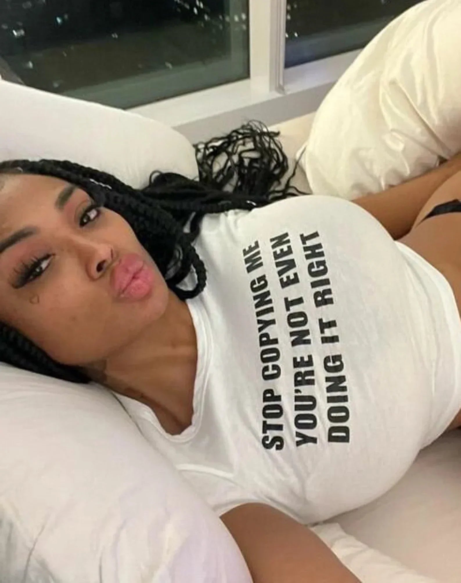 Stop Copying Me Baby Tee | Crop Top - SALE