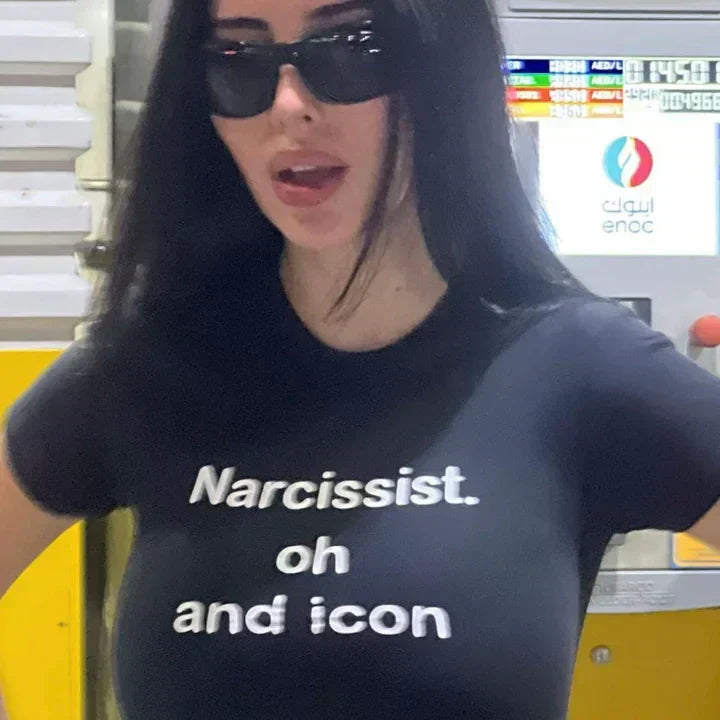 Narcissist Oh and Icon Baby Tee 