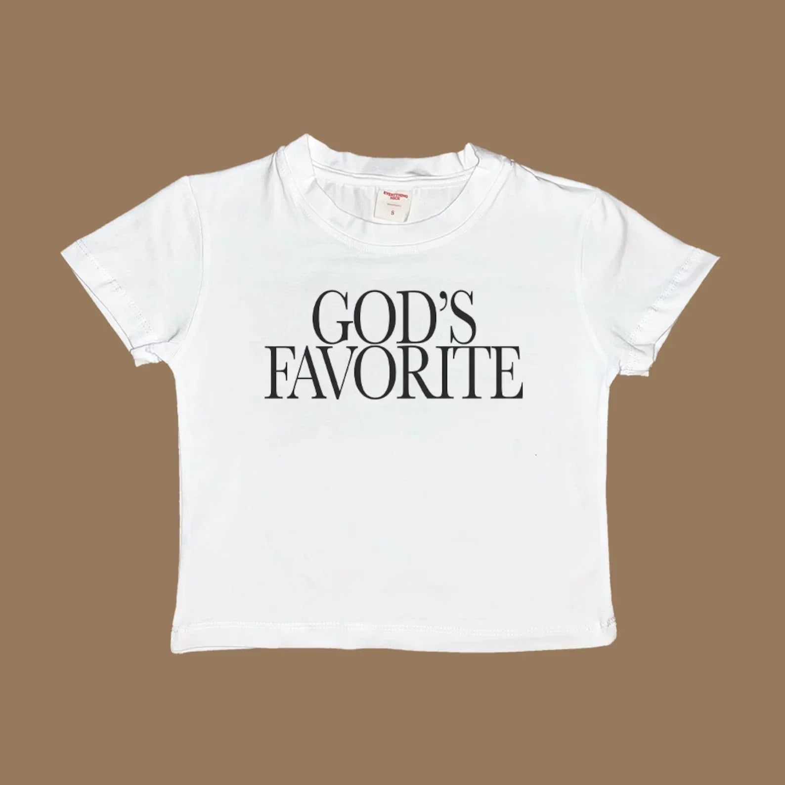 God's Favorite Baby Tee | Crop Top - SALE