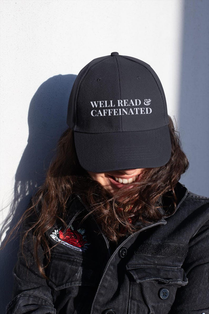 well-read-caffeinated-black-baseball-cap-front-view.jpg