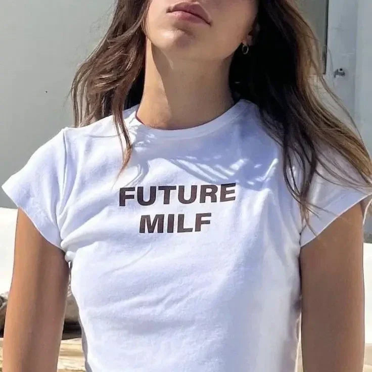 Future Milf Baby Tee | Crop Top - SALE