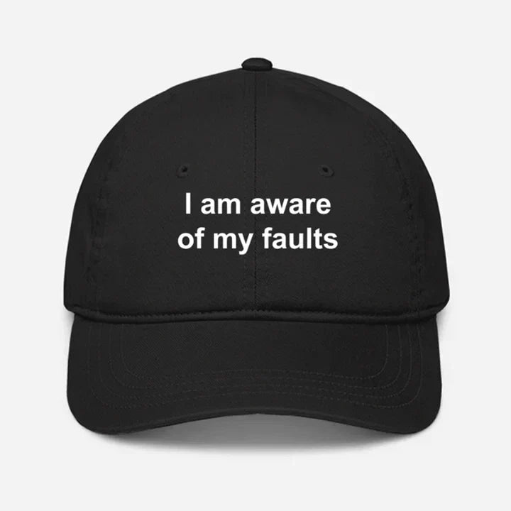 Aware Of My Faults Cap