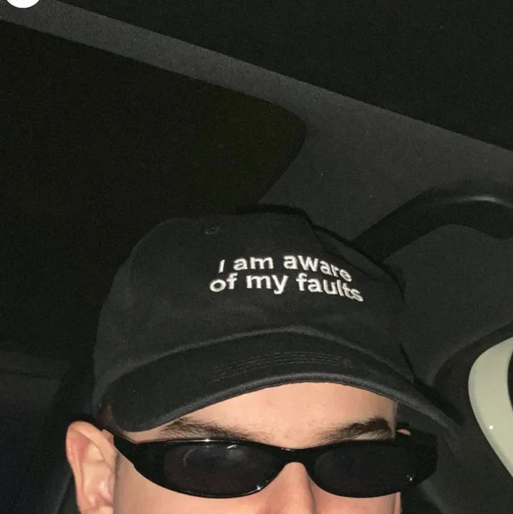 Aware Of My Faults Cap