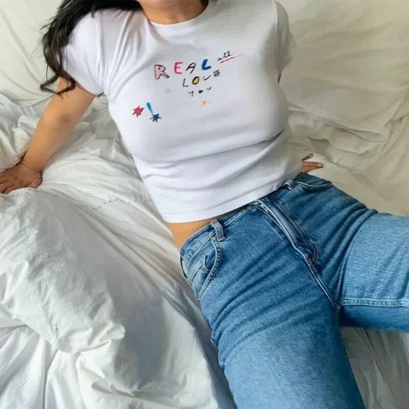 Realisation Baby Tee | Crop Top - SALE