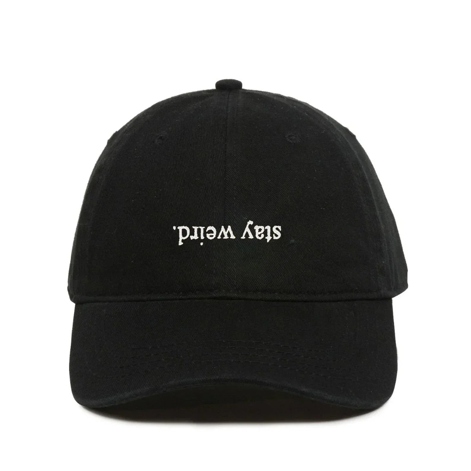stay-weird-embroidered-black-hat.webp