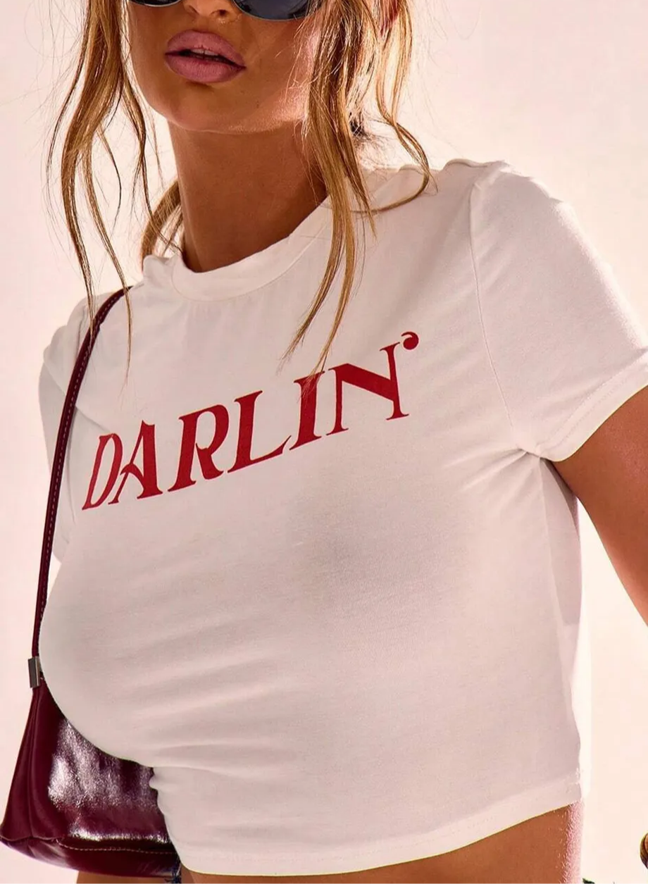 Darlin Baby Tee | Crop Top - SALE