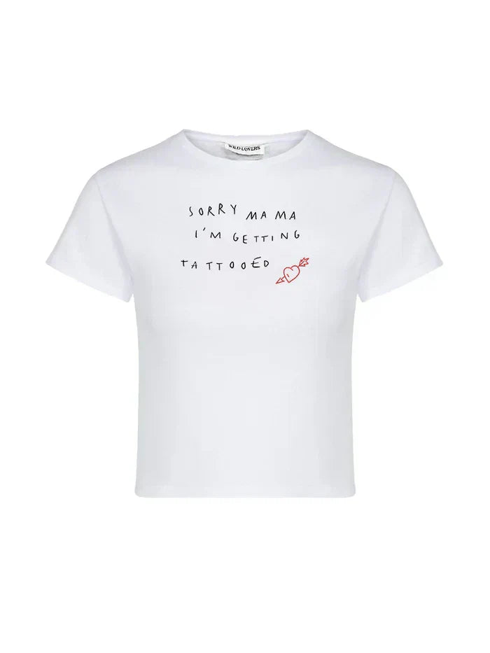 Sorry Mama Baby Tee | Crop Top - SALE