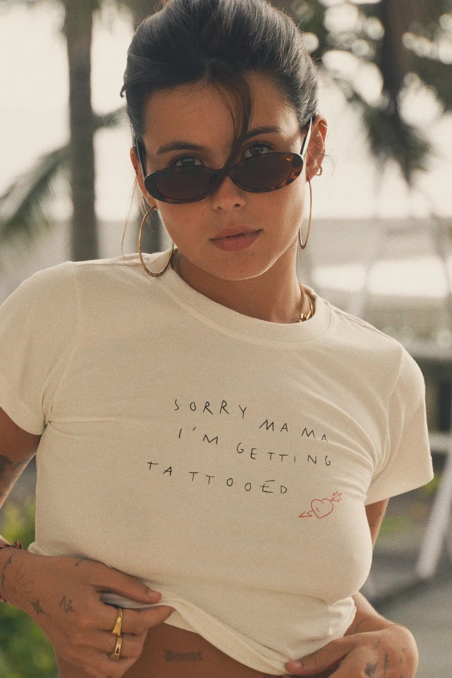 Sorry Mama Baby Tee | Crop Top - SALE