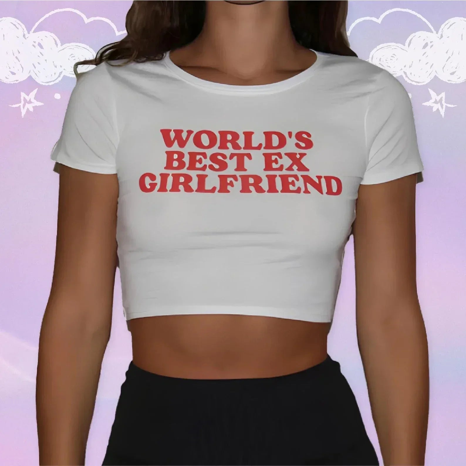 Worlds best ex girlfriend Baby Tee | Crop Top