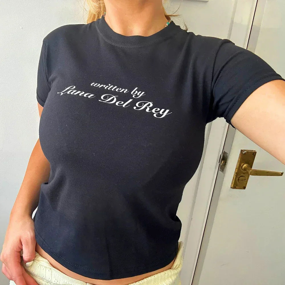 Lana Del Rey Baby Tee | Crop