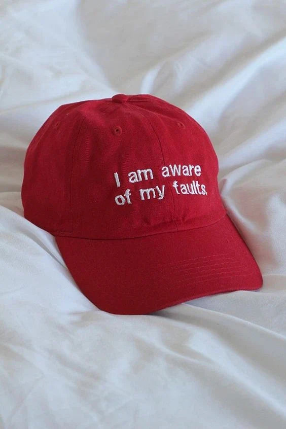 I'm Aware of My Faults | Red Cap