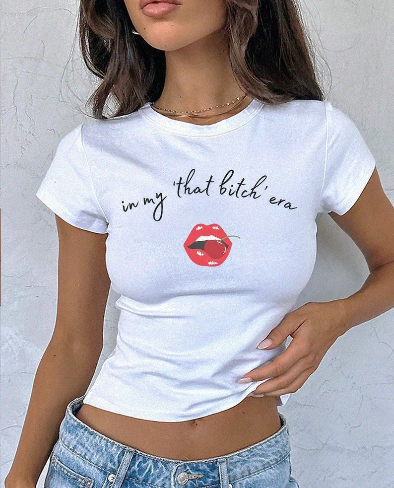 In My That Bitch Era | Crop Top - SALE