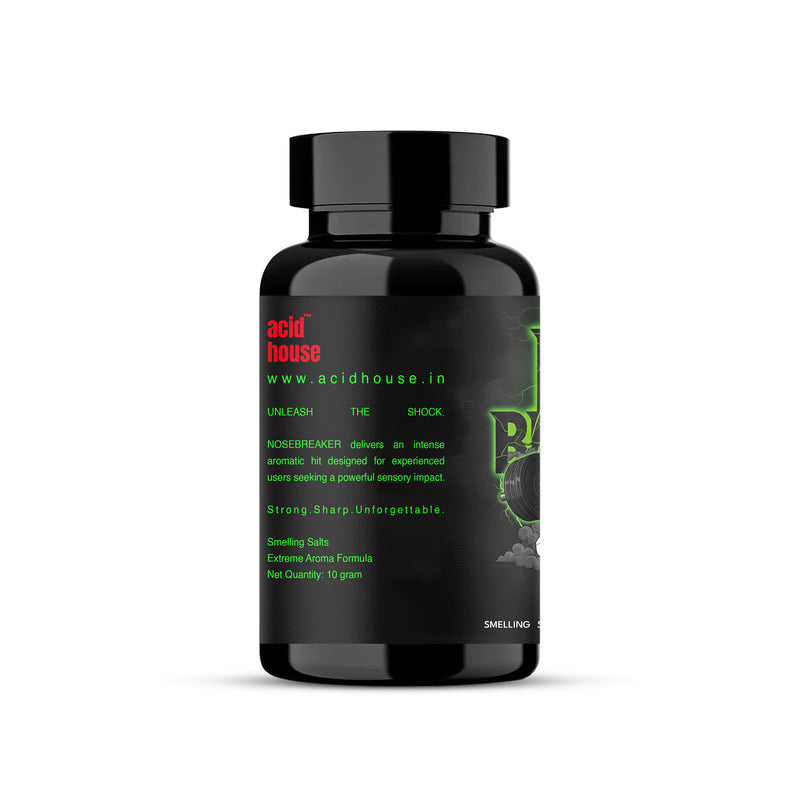 NOSE BREAKER™ Smelling Salts – Extreme Strength Aromatic Ammonia Inhalant | High Potency Formula